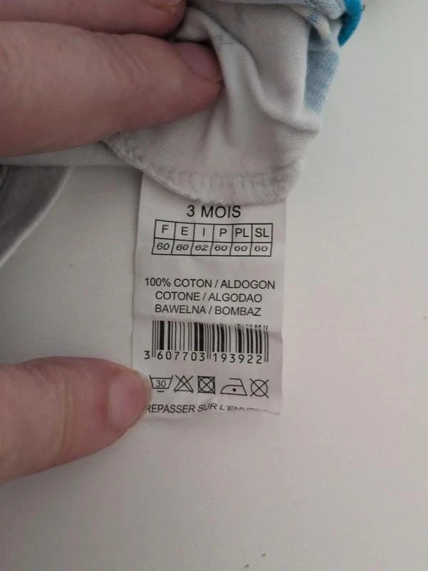 T-shirt 3 maanden Tissaia – photo 8